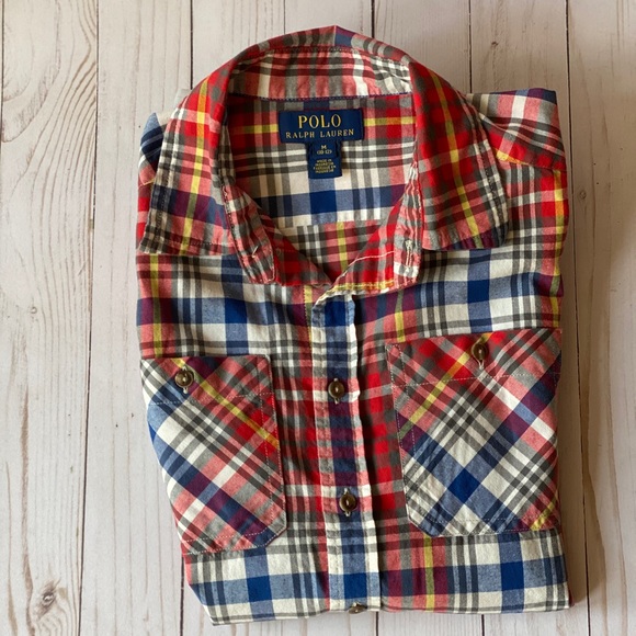 Polo Ralph Lauren Other - Authentic Polo Ralph Lauren Plaid Tops for Boys